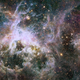 Illustration for article titled Teal Tendrils Of The Tarantula Nebula Are Simply Beautiful